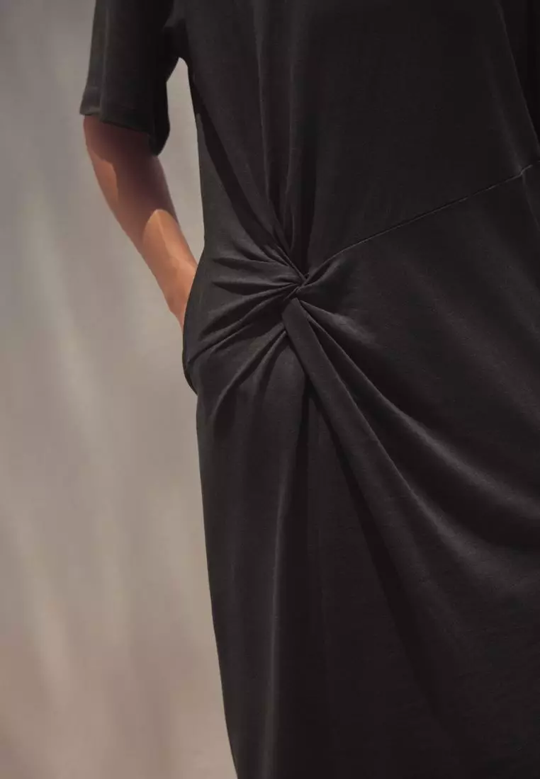 Jersey Twist T-Shirt Summer Dress