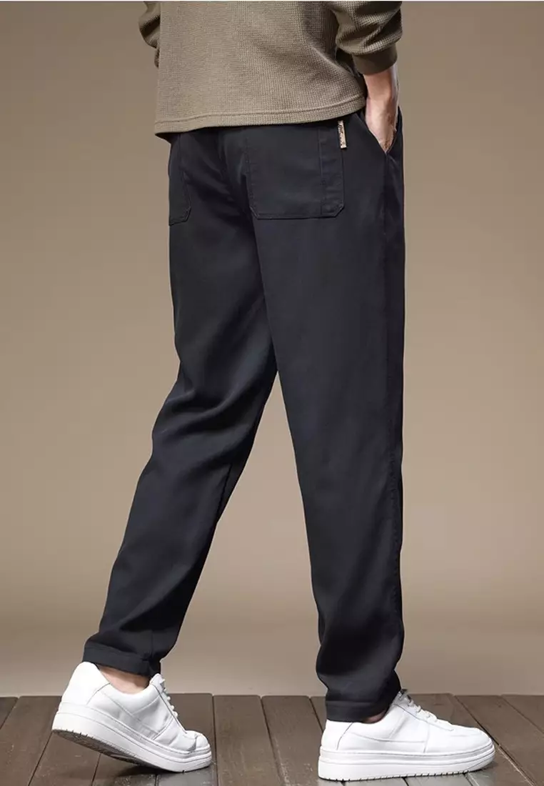 Trendyshop Elasticated Waist Slim Pants 2024