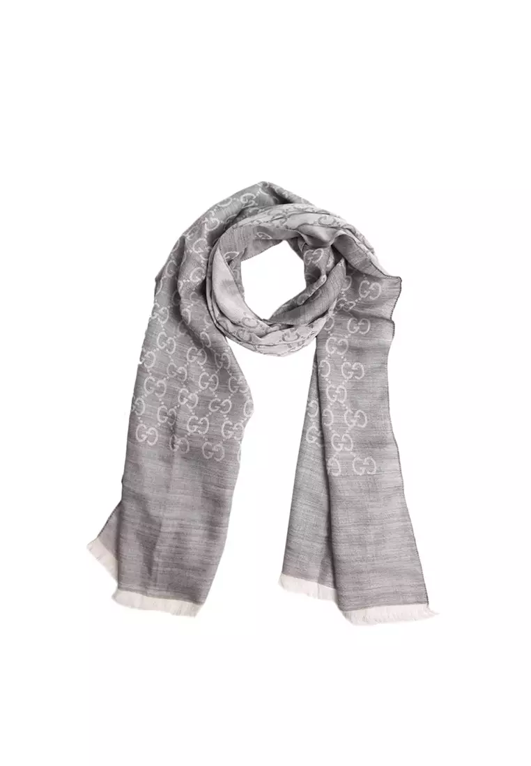 Buy Gucci Gucci wool scarf for women 165904 3G646 1400 2024 Online | ZALORA