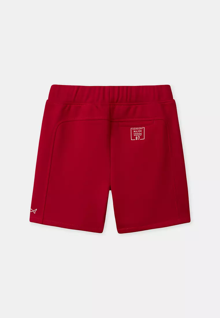 Red BERMUDA / Red Bermuda Shorts