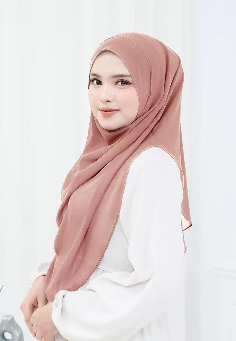 HIJAB INSTAN ZHAZA - PEACH