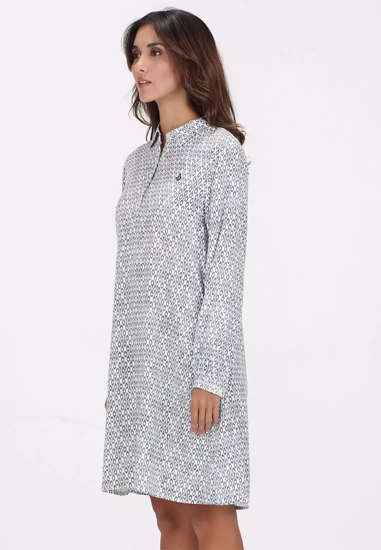 GDS STRUMMER DRESS WHITE