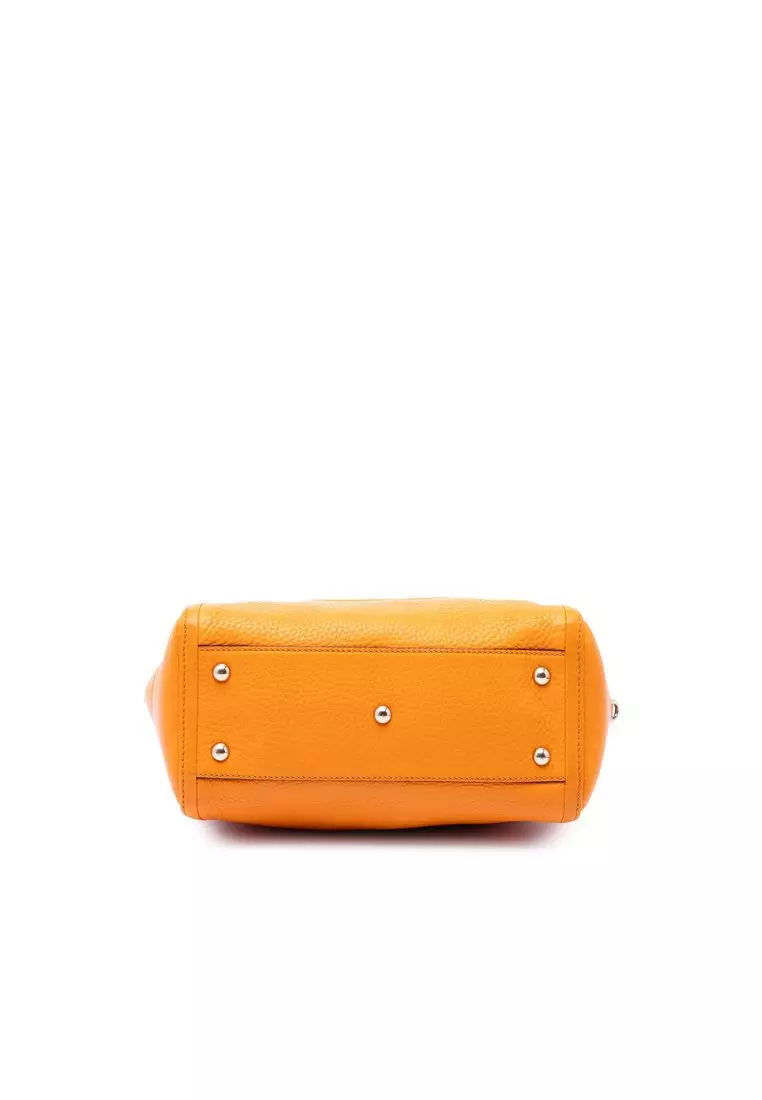 Pre-Loved Gucci Small Calfskin Soho Cellarius Satchel