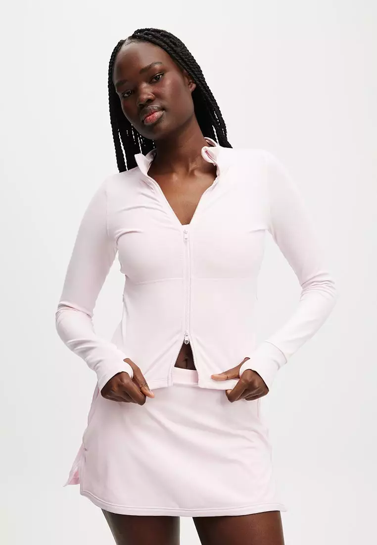 Active Core Zip Through Long Sleeve