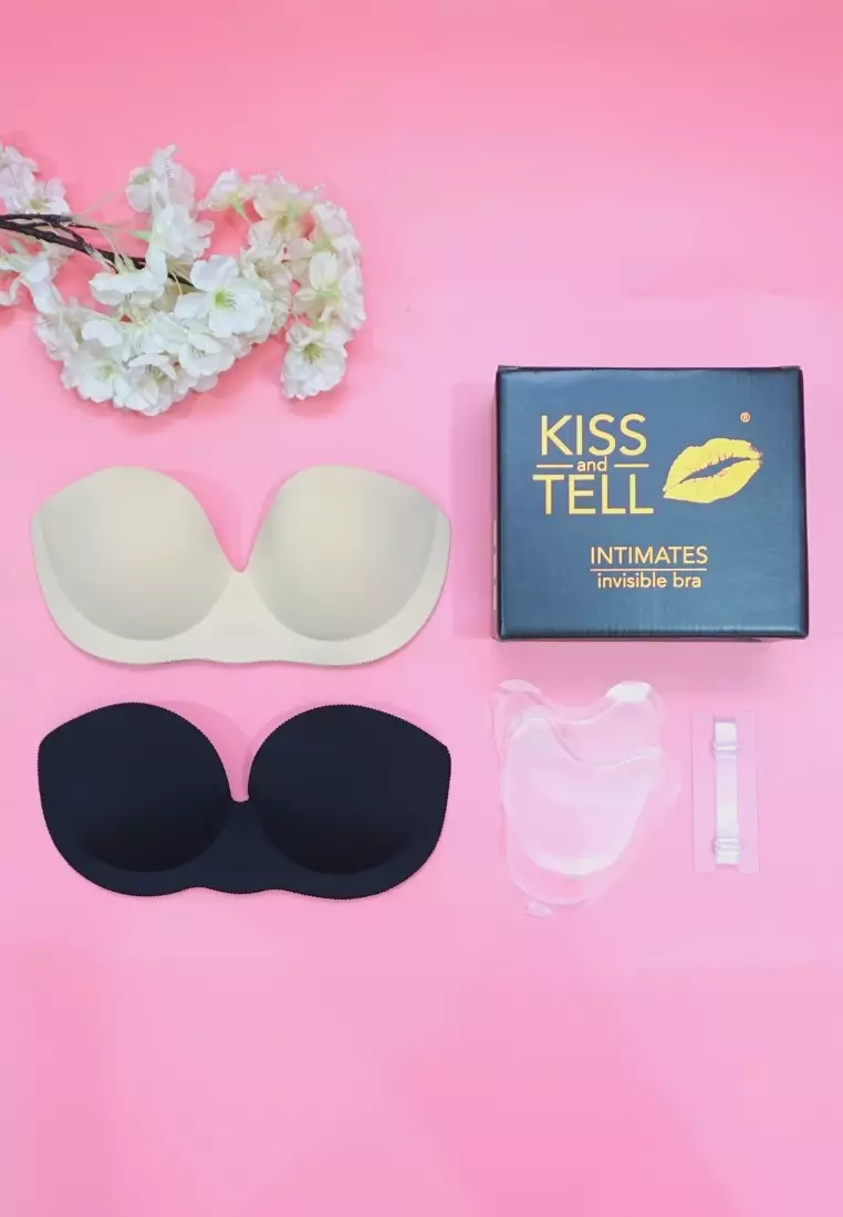 2 Pack Hilary Inflatable Push Up Bra in Nude and Black 充气胸贴