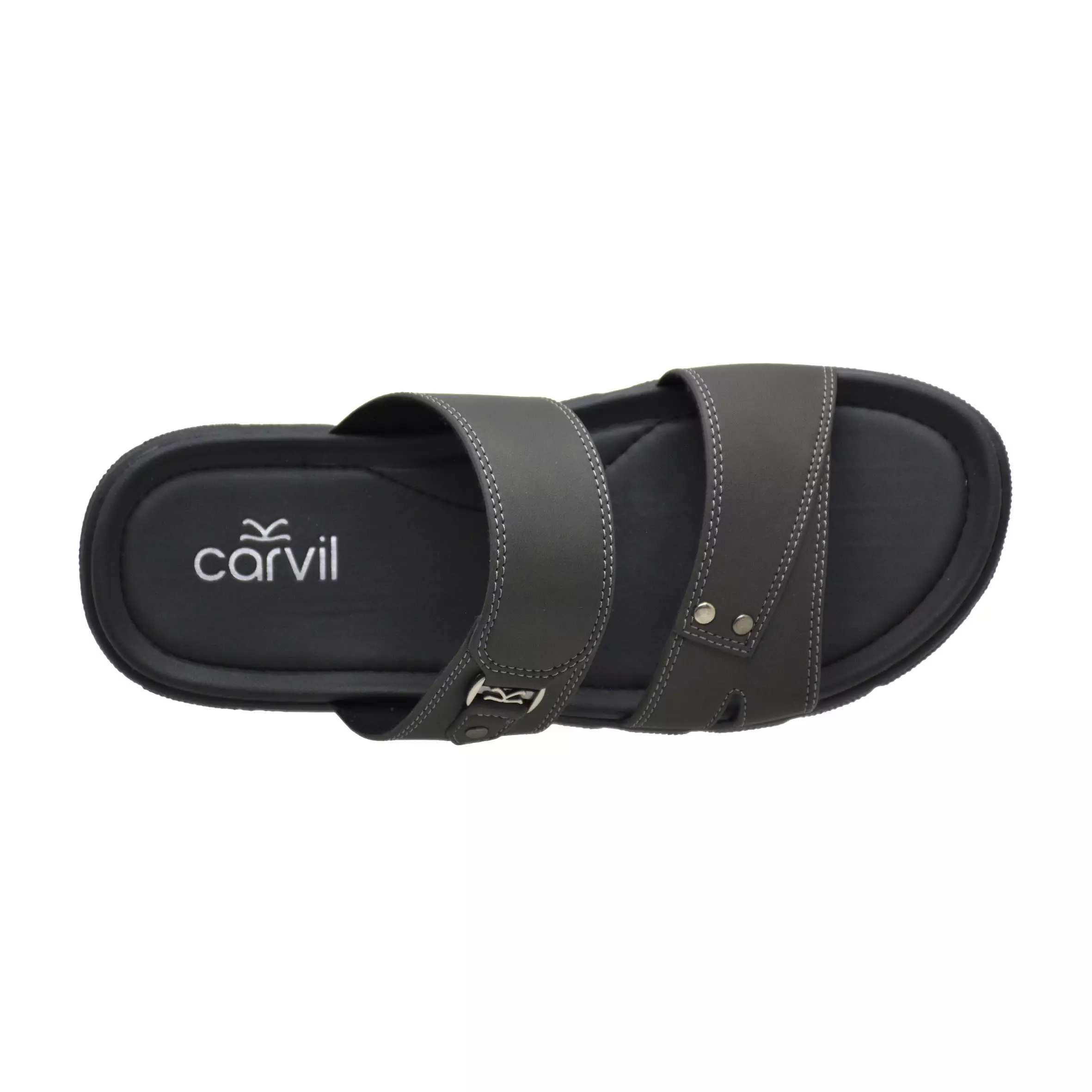 Carvil Sandal Pria Durham-02 M Black