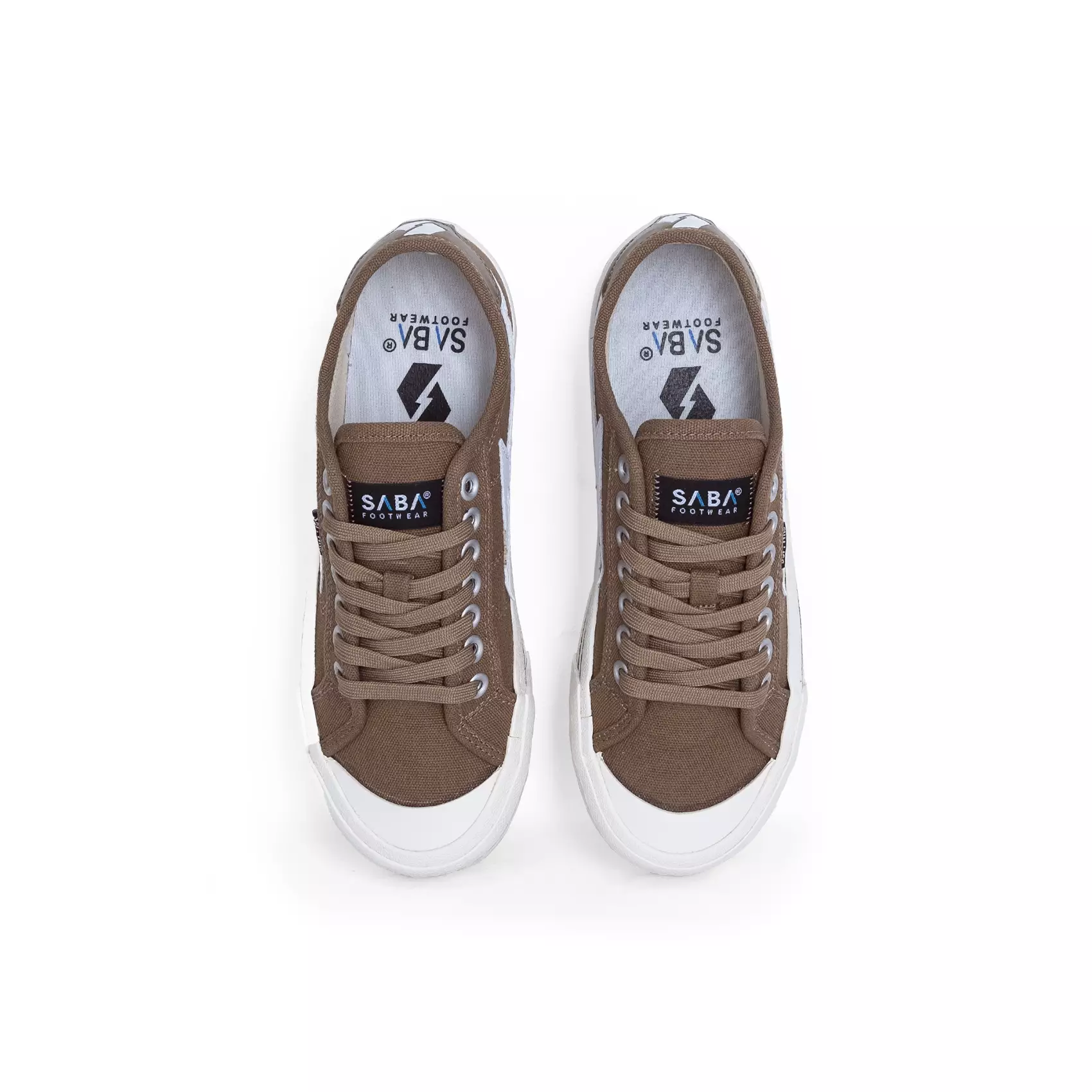 SABA Titan Brown - Sepatu Sneakers Casual Pria Wanita