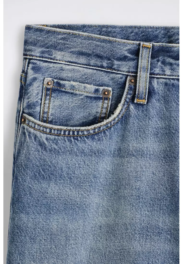 RIDER RELAXED-FIT STRAIGHT-LEG JEANS