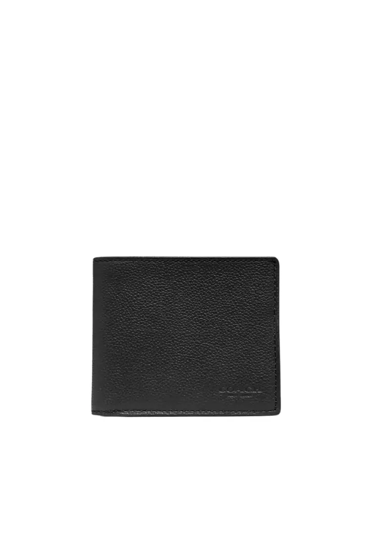 Buy Coach Coach Id Bilfold Wallet In Black 67630 Online | ZALORA Malaysia