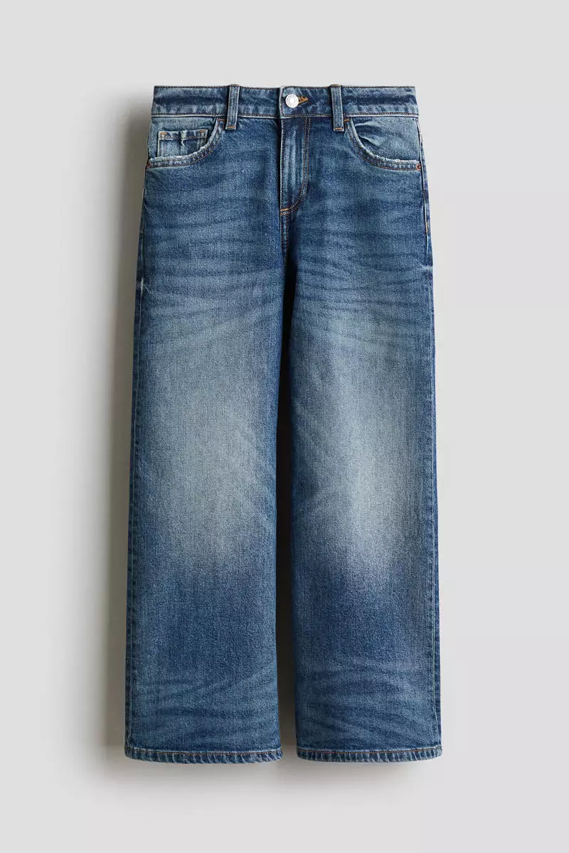 Baggy Fit Bootcut Leg Jeans