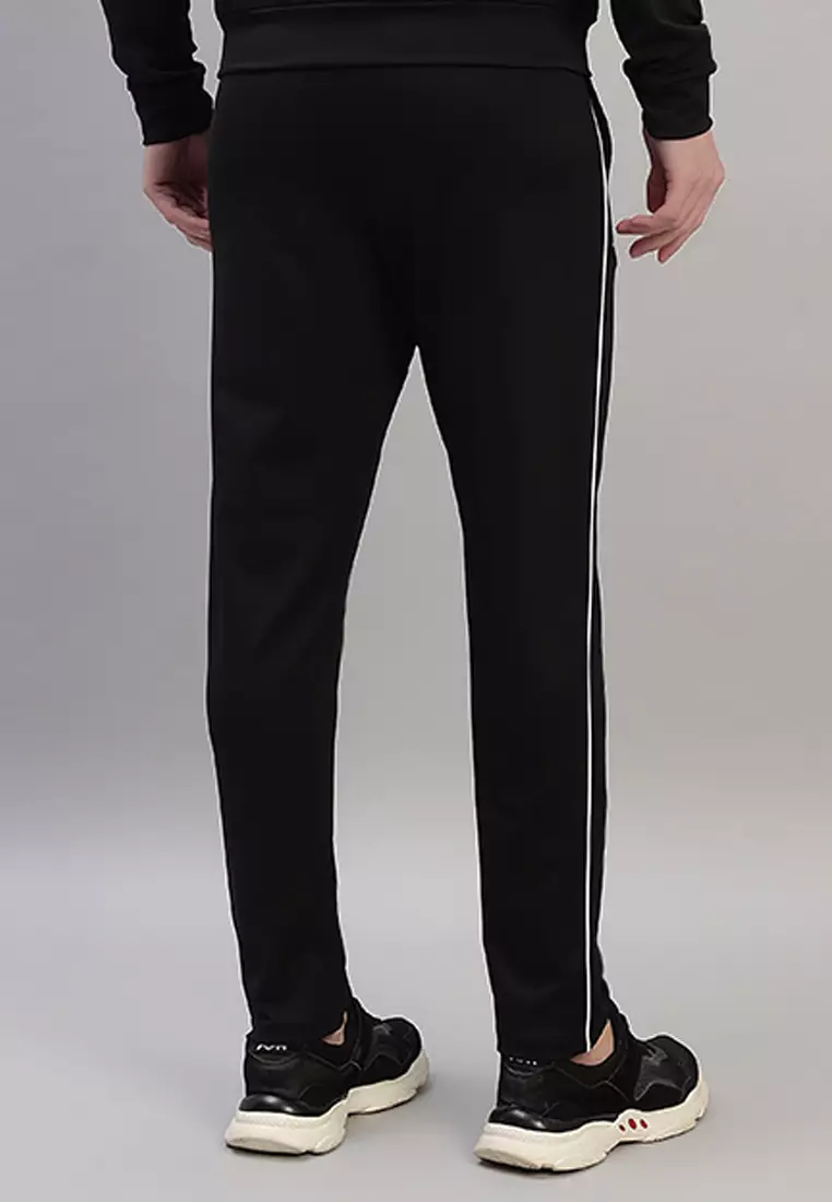 Designer Men's Black Training Designer Track Jogger Pants