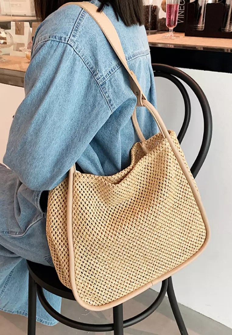 2024 New Women Large Capacity Shopping Bag Tote Bag CA080706