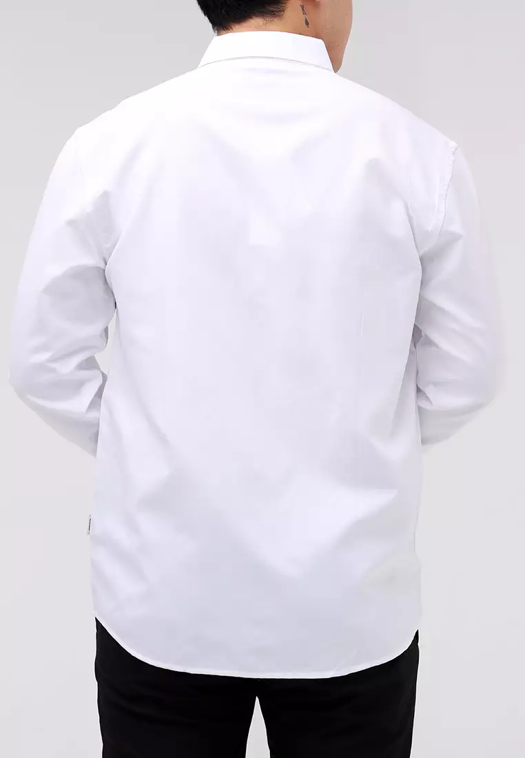 Woven Oxford Polo Long Sleeves