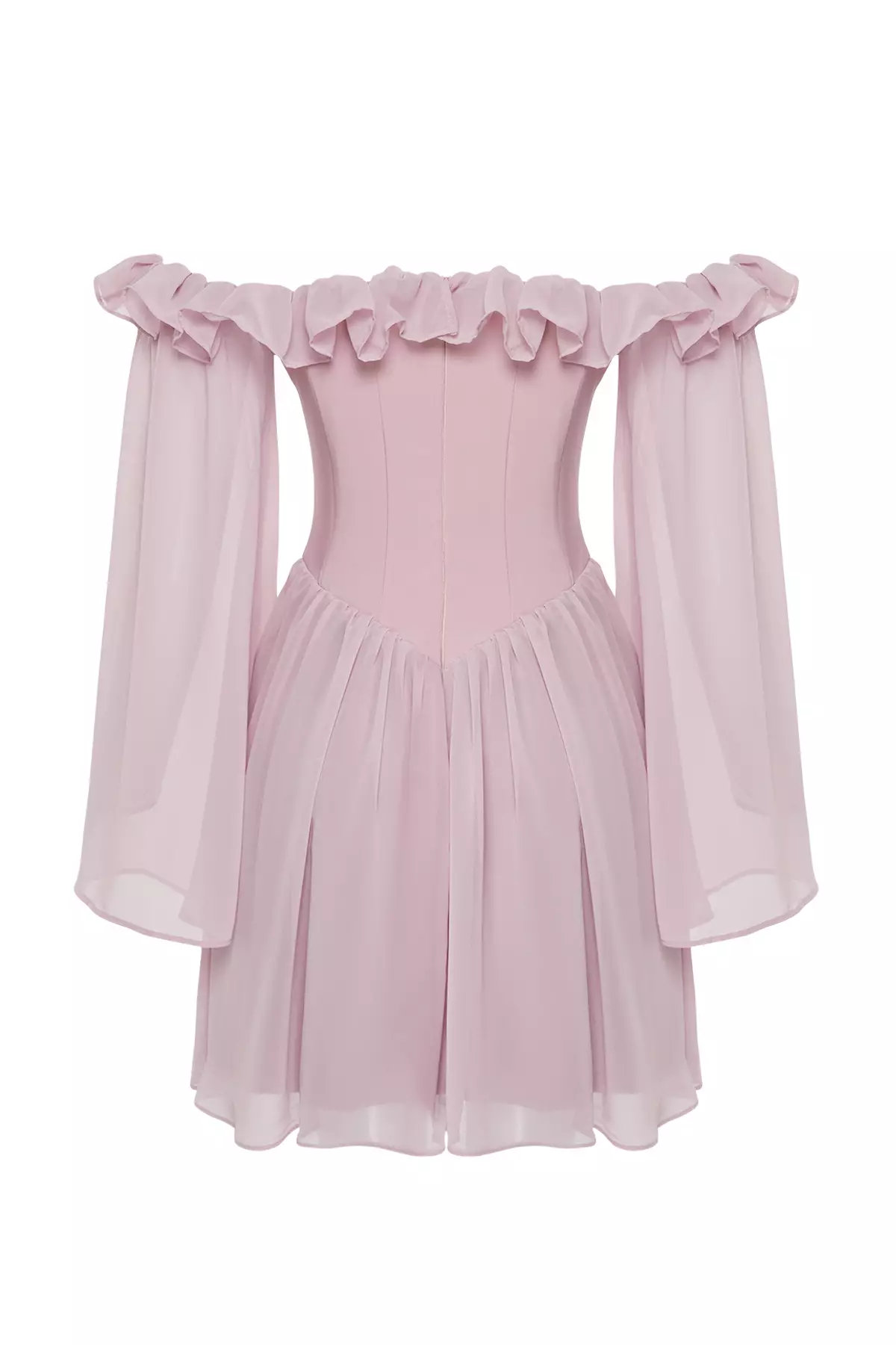 Ruffled Mini Dress