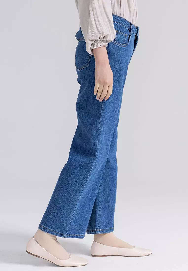 Ria Miranda Blue Claris Pants