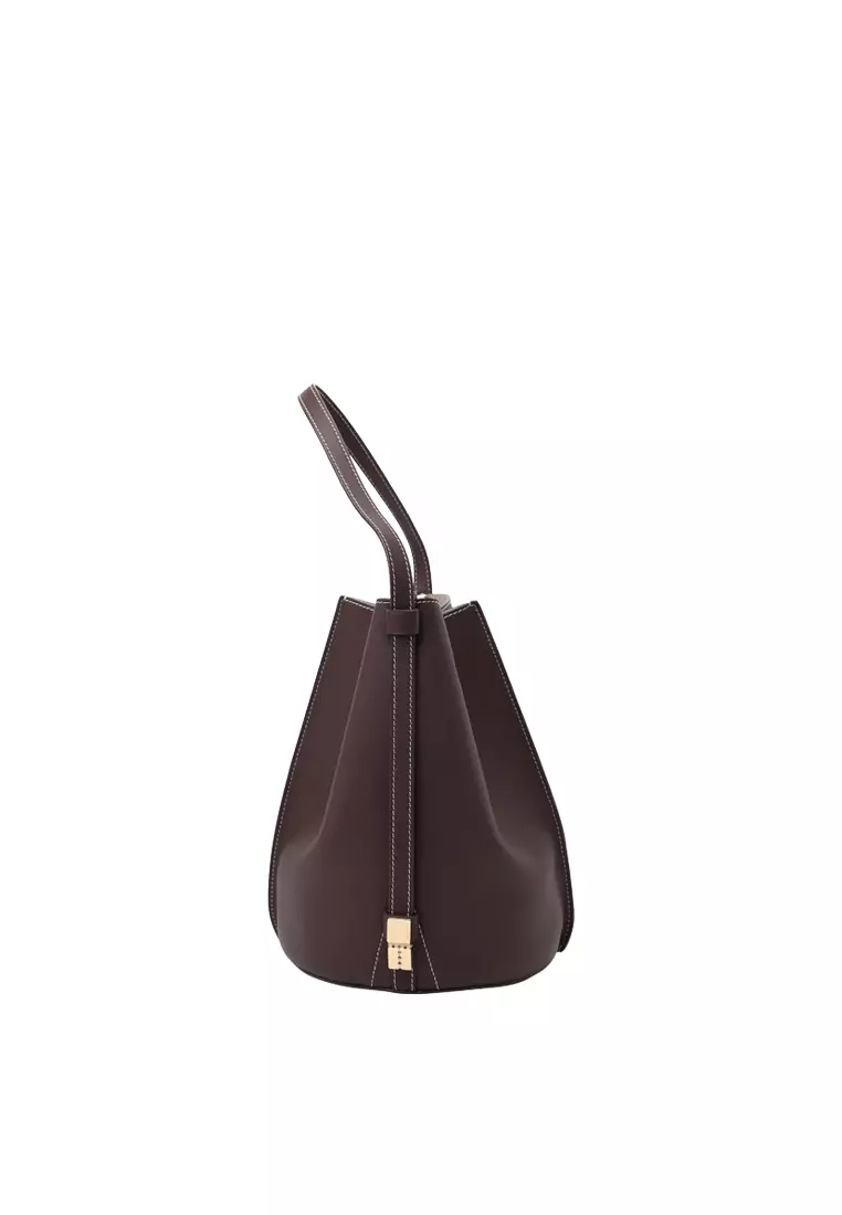 ORUKAMI Flat Hook Convertible Bucket Tote - Cacao