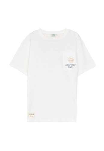 LC WAIKIKI beige Printed Cotton Boys T-Shirt 1F1CCKABB6012BGS_1