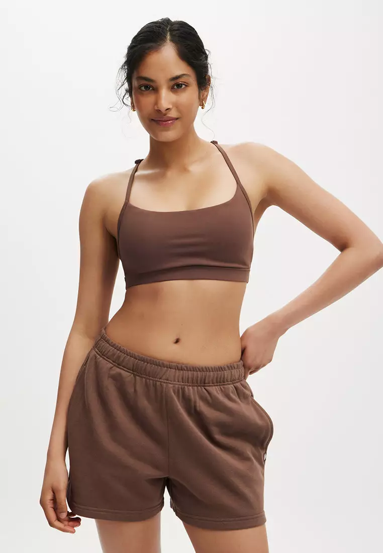 Lightweight Fleece Gym Shorts