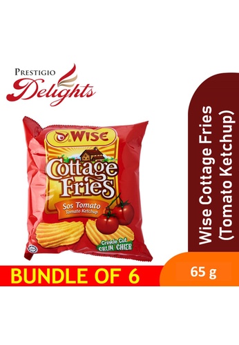 Prestigio Delights Wise Cottage Fries (Tomato Ketchup) 65g Bundle of 6 55F5FES78C76A2GS_1