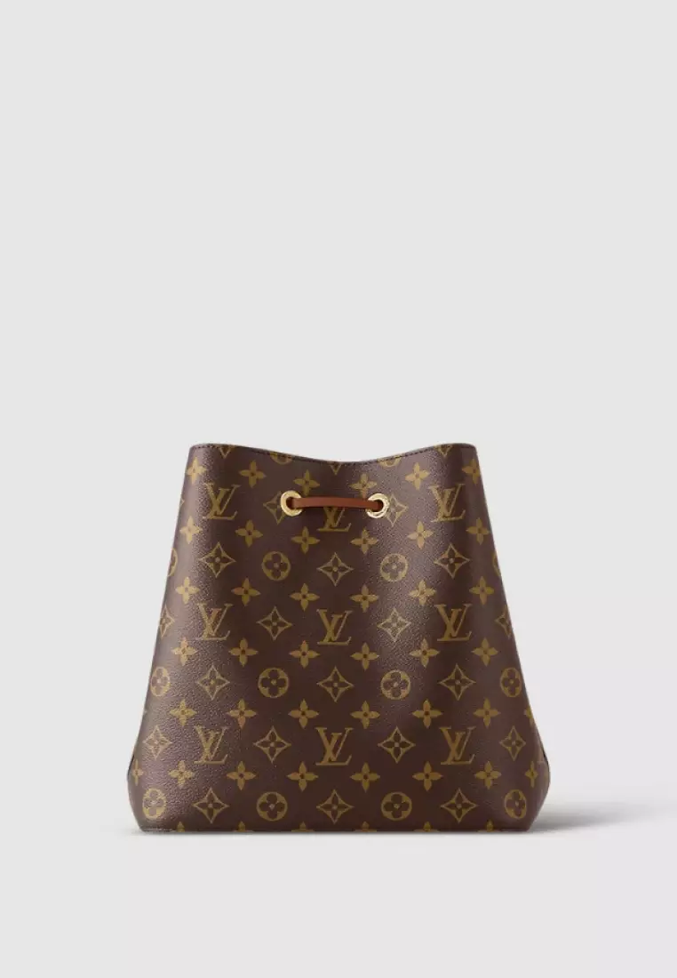 Néonoé MM Monogram Rose Poudre Caramel