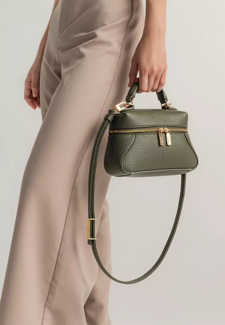 Zipzip Vanity Bag Togo - Olive