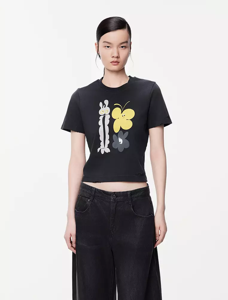 Slim fit short sleeve T-shirt