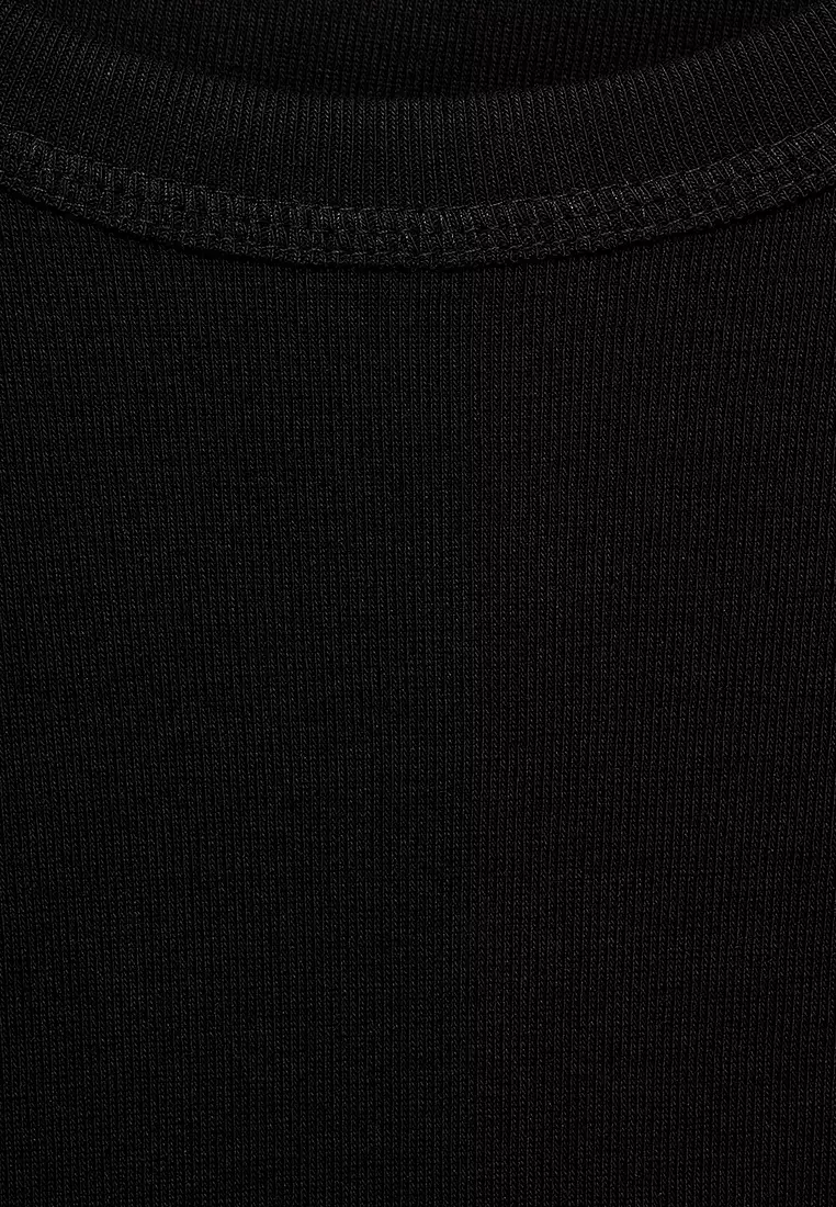 Long Sleeves Cotton T-Shirt