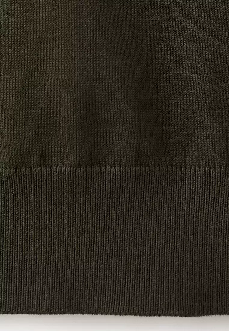 100% Cotton Fine-Knit Polo Shirt