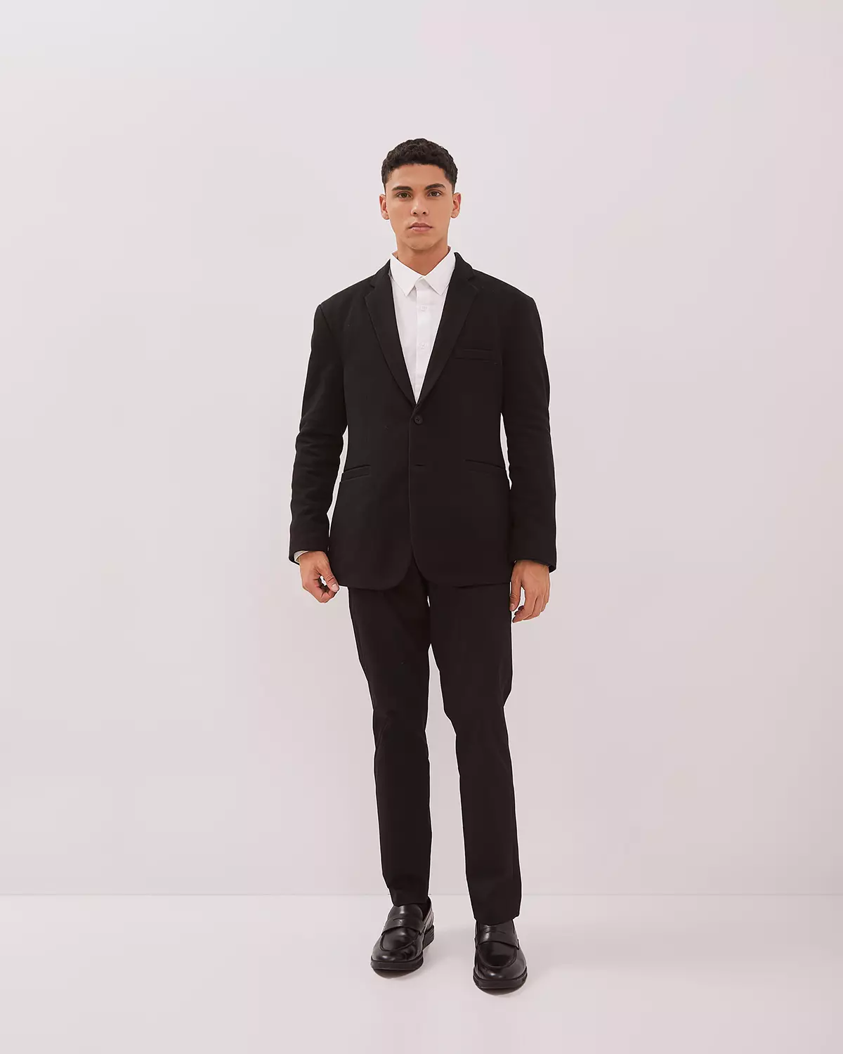 BLACK FORMAL BLAZER FOR MEN