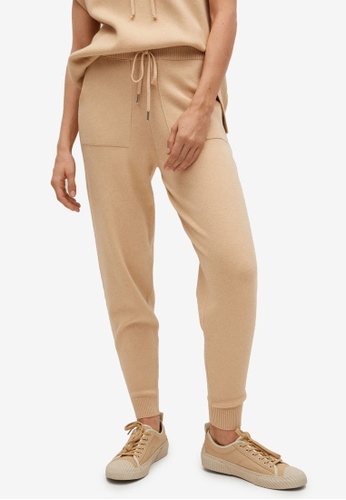 Mango knit joggers Clearance