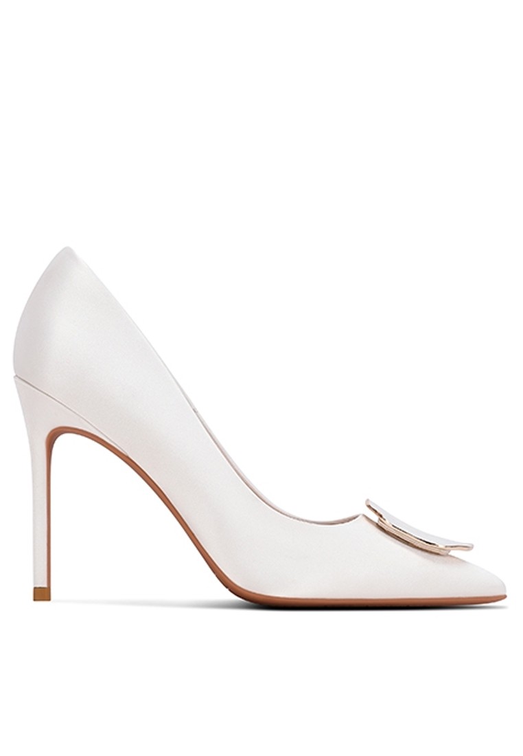 10CM Metal Buckle High Heels DJX48-c