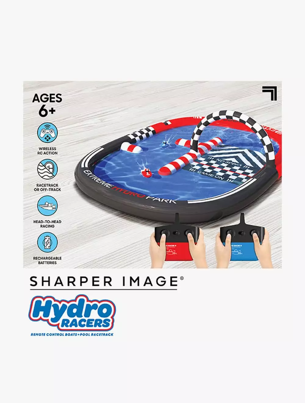 Sharper Image Toy RC Hydro Park Racers with Pool - DCP1212010021 - Multicolor