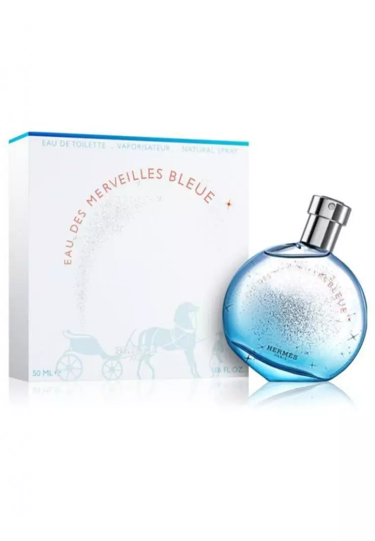 HERMÈS Eau Des Merveilles Bleue 藍色橘彩星光淡香水噴霧 50ml/1.6oz