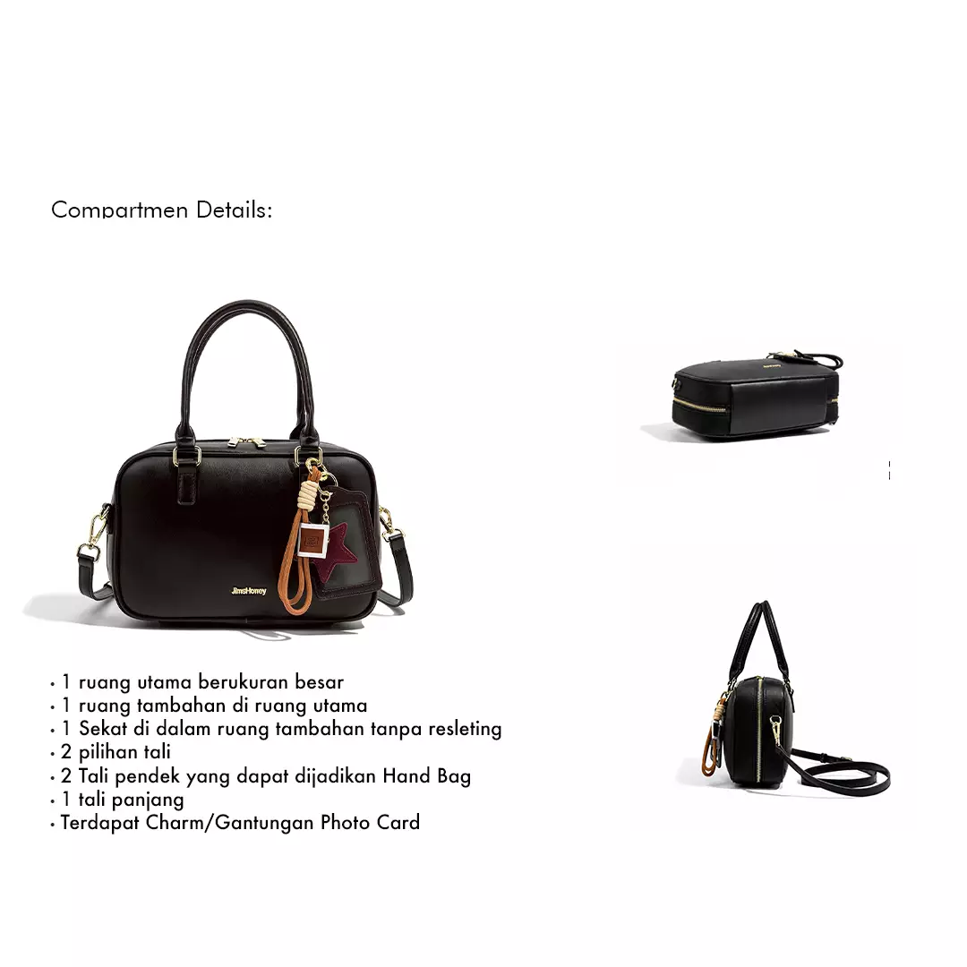 JIMS HONEY - CLAUDY BAG - BLACK