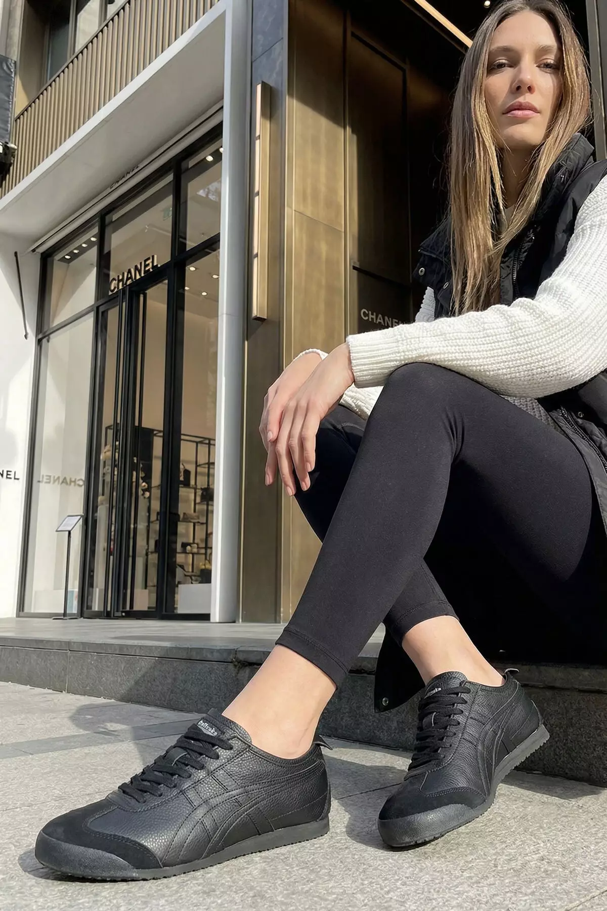 Black -Black Unisex Sneaker 20893