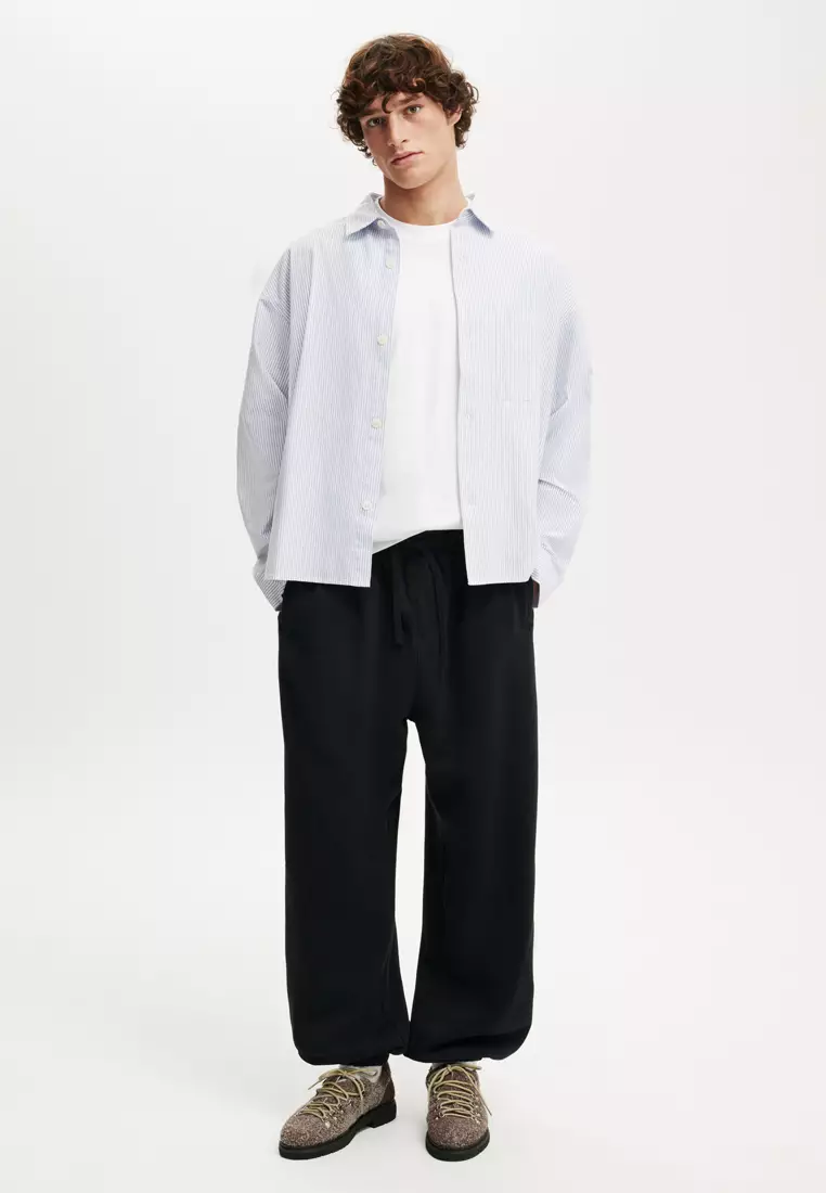 Super Baggy Cuffed Track Pants