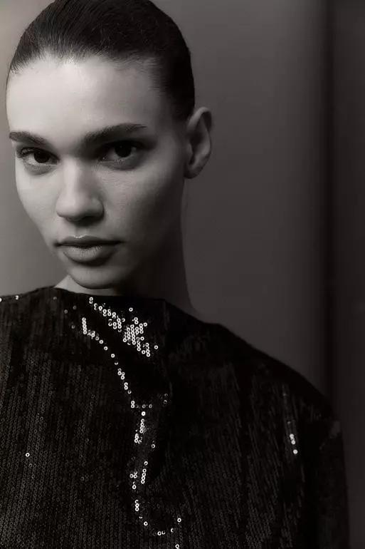 Sequined blouse