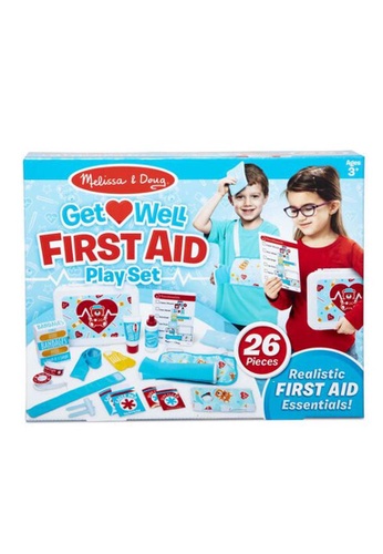 Melissa & Doug Melissa & Doug Get Well First Aid Kit Play Set - Pretend Play, Role Play 7A4ADTH927807FGS_1