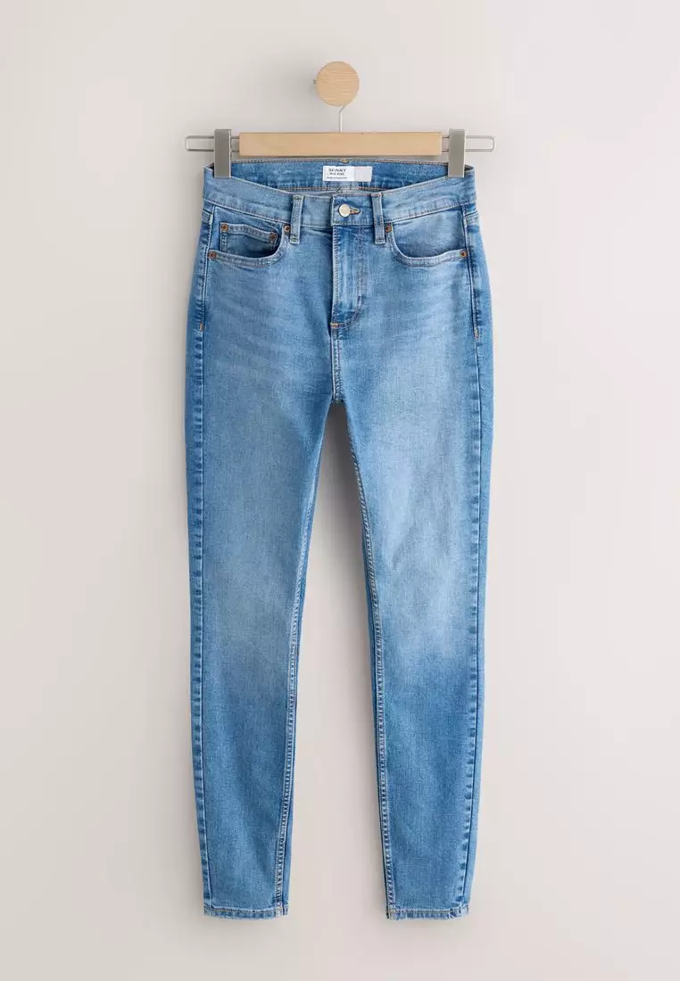 Mid Rise Stretch Skinny Jeans