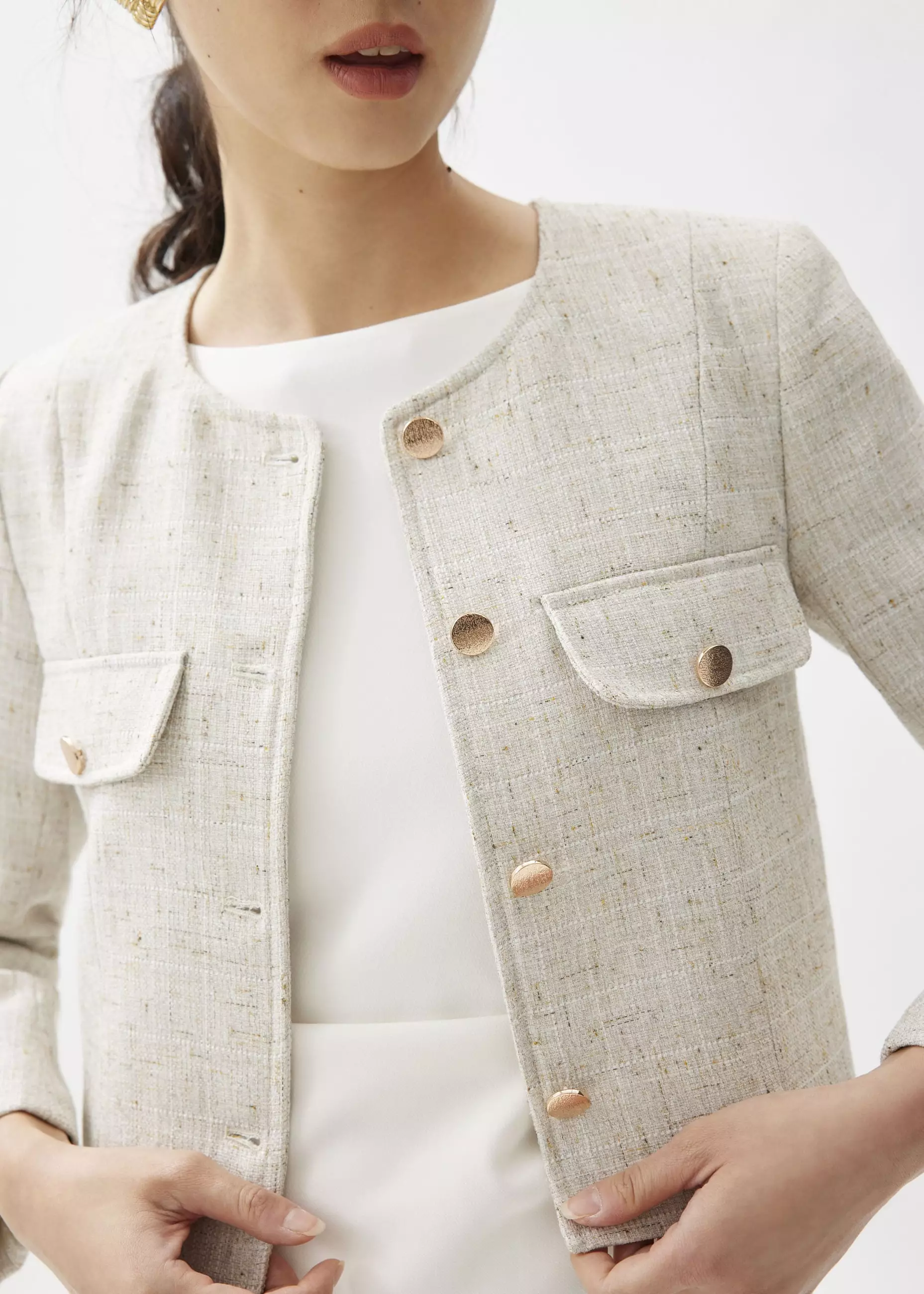 Jaket Wanita - Arden Tweed Jacket