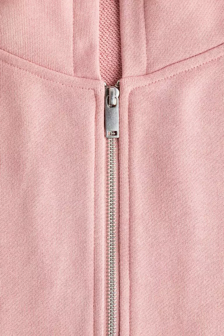Zip-through hoodie