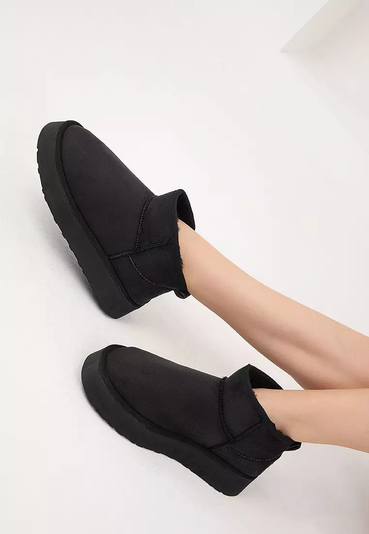 Round Toe Ankle Boots