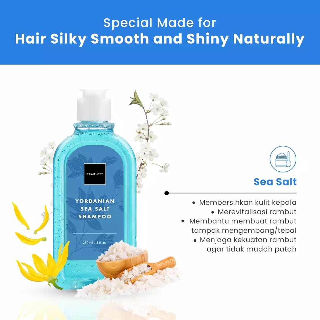 Scarlett Whitening Yordanian Sea Salt Shampoo