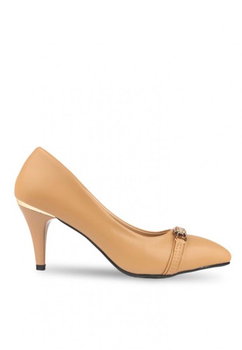 Claymore sepatu high heels BX719-282 - Apricot