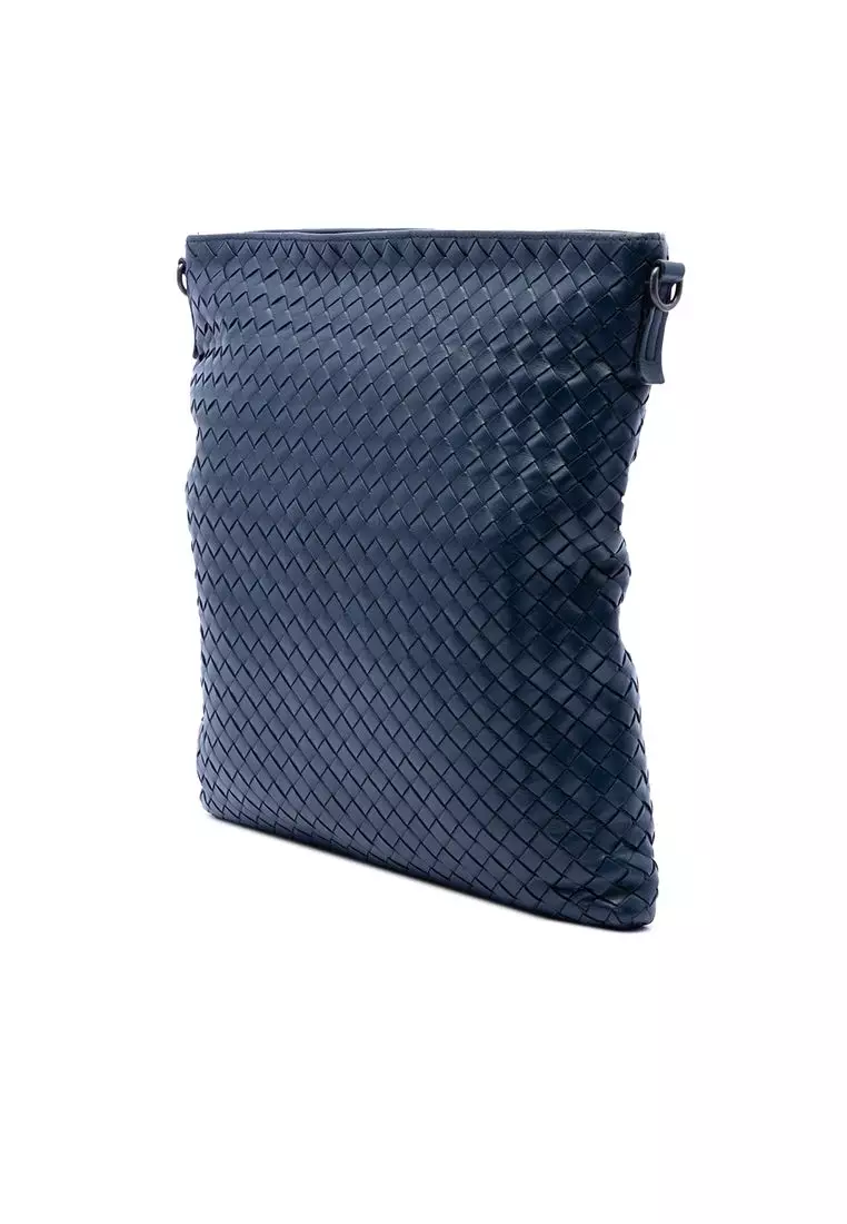 Pre-Loved Bottega Veneta Nappa Intrecciato Vn Crossbody