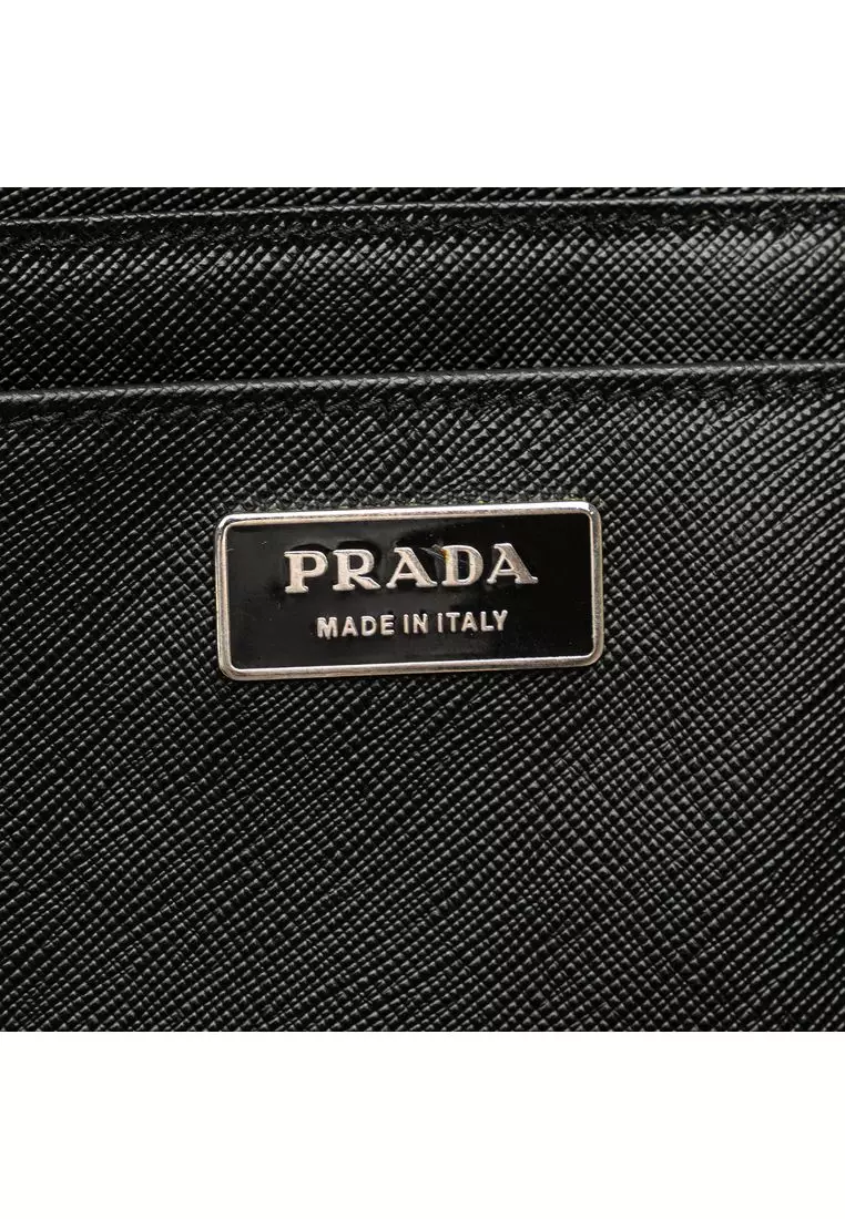 Buy Prada Pre-Loved Prada Saffiano Document Holder 2025 Online