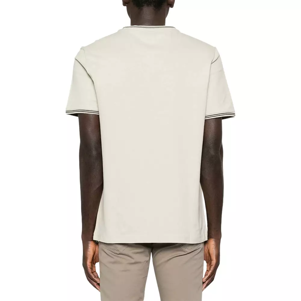 Style Taul Stretch Cotton T-Shirt Light Beige