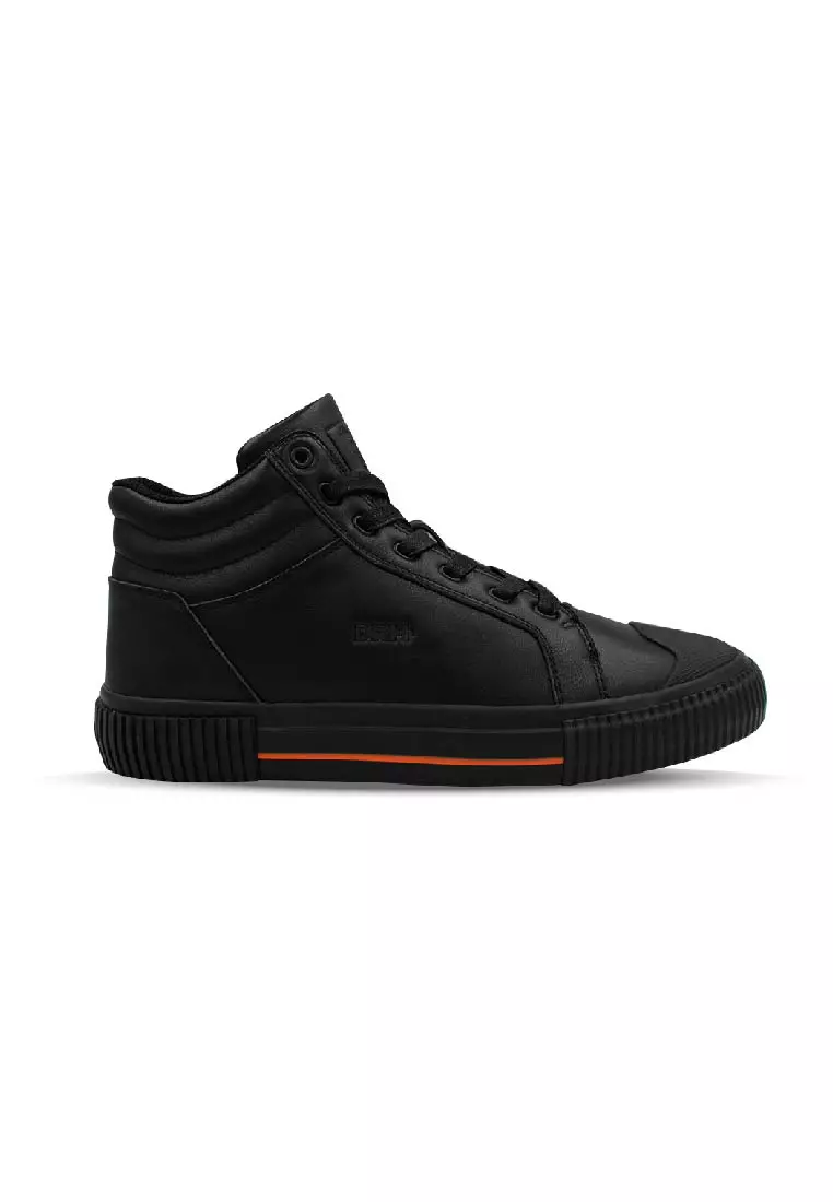 Dri Plus Men s Dri Ride Urban Full Grain Leather Mid Cut Sneaker Shoes HDMH3401