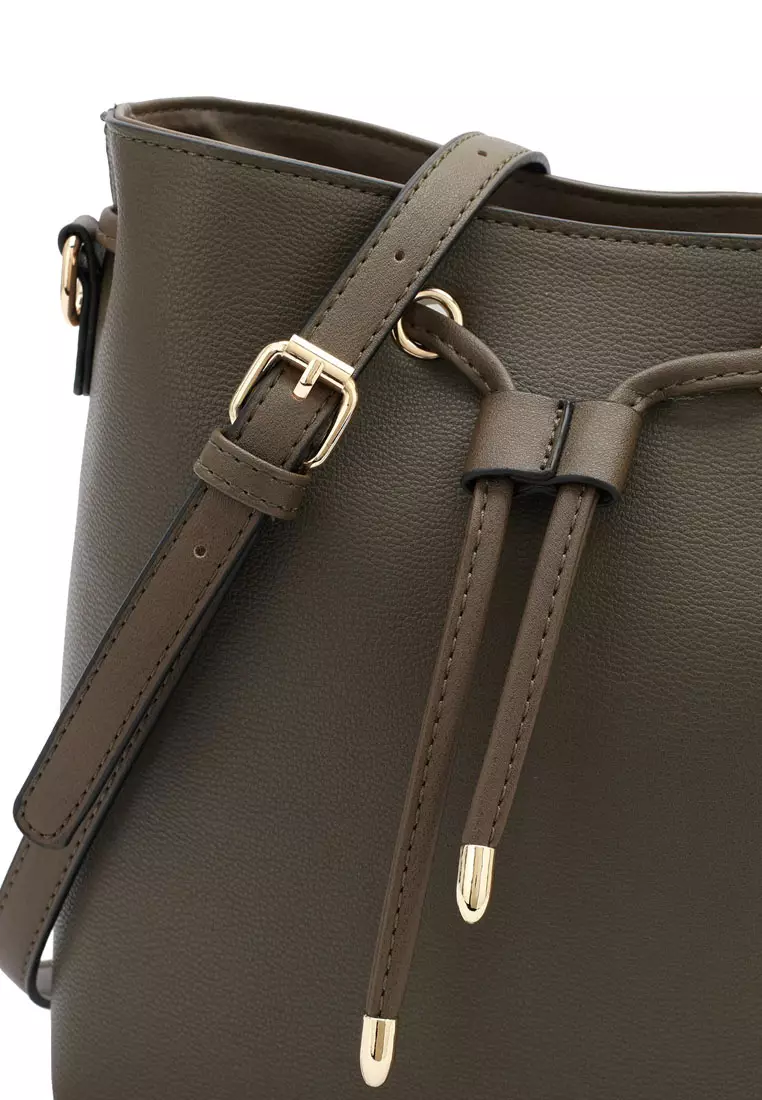 Women's Bucket Bag / Shoulder Bag / Sling Bag / Crossbody Bag ( 水桶包 / 單肩包 / 斜孭袋) - 綠色