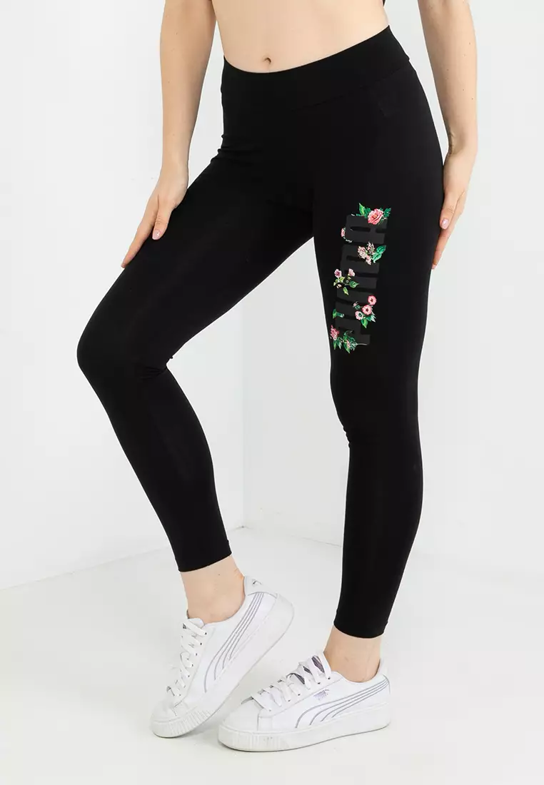 Puma floral clearance leggings